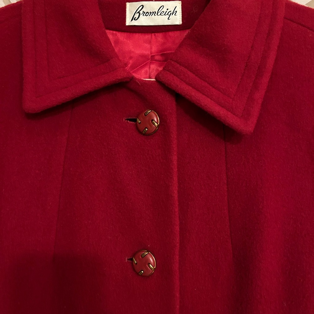 Vintage Bromleigh Winter Wool Coat - Picture 3 of 15